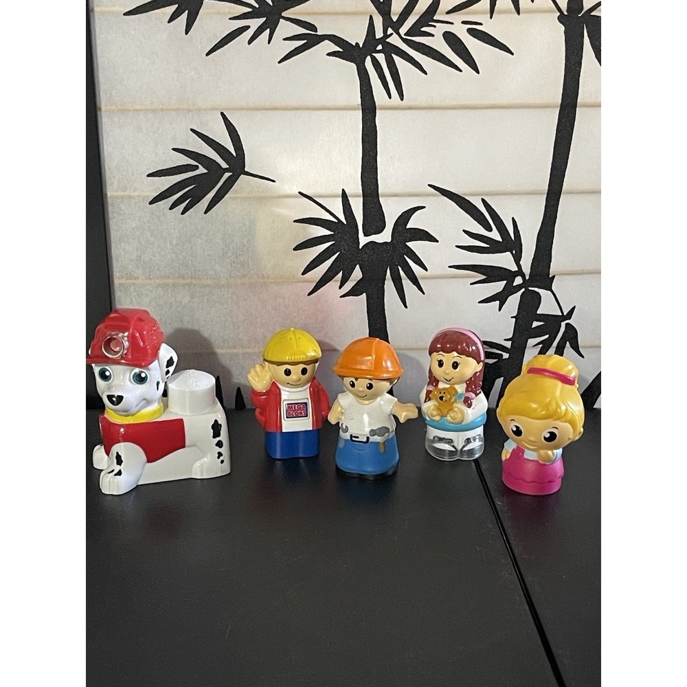 Mega Bloks People, Paw Patrol 1st Builders Lot of 5